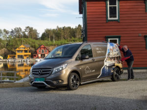 Eivind`s neues Servicemobil mit Foto von Ralf