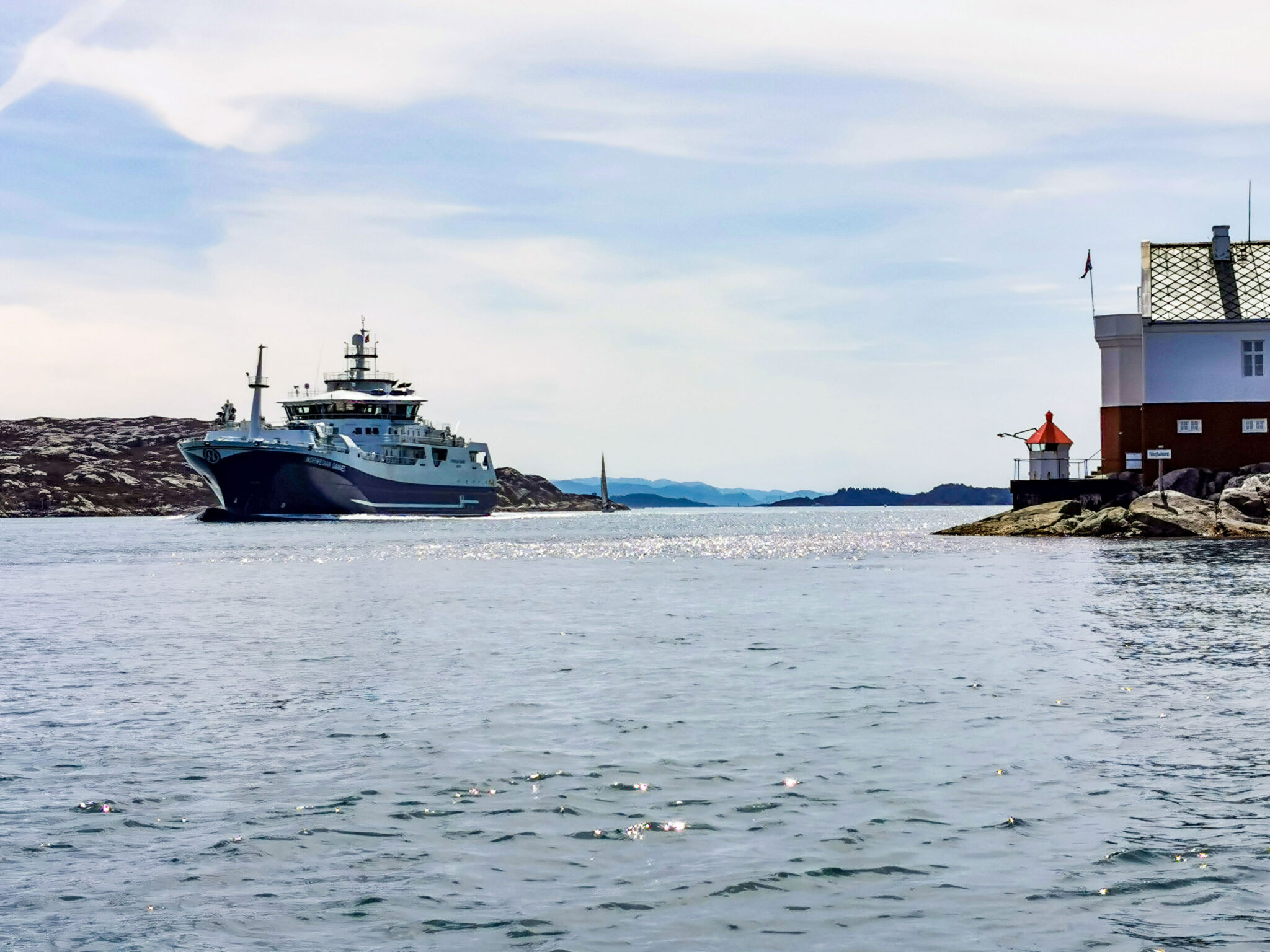 Fishtrawler im Stocksund.