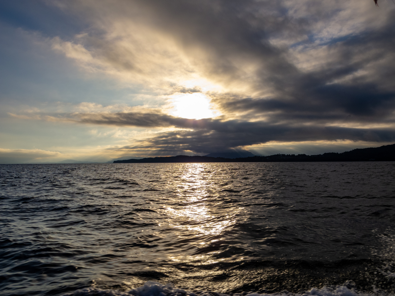 Schöne Wolkenformation