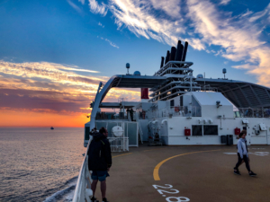 Auf der Fjordline Fähre